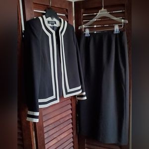 KASPER 3-piece Maxi Skirt Suit Size 4